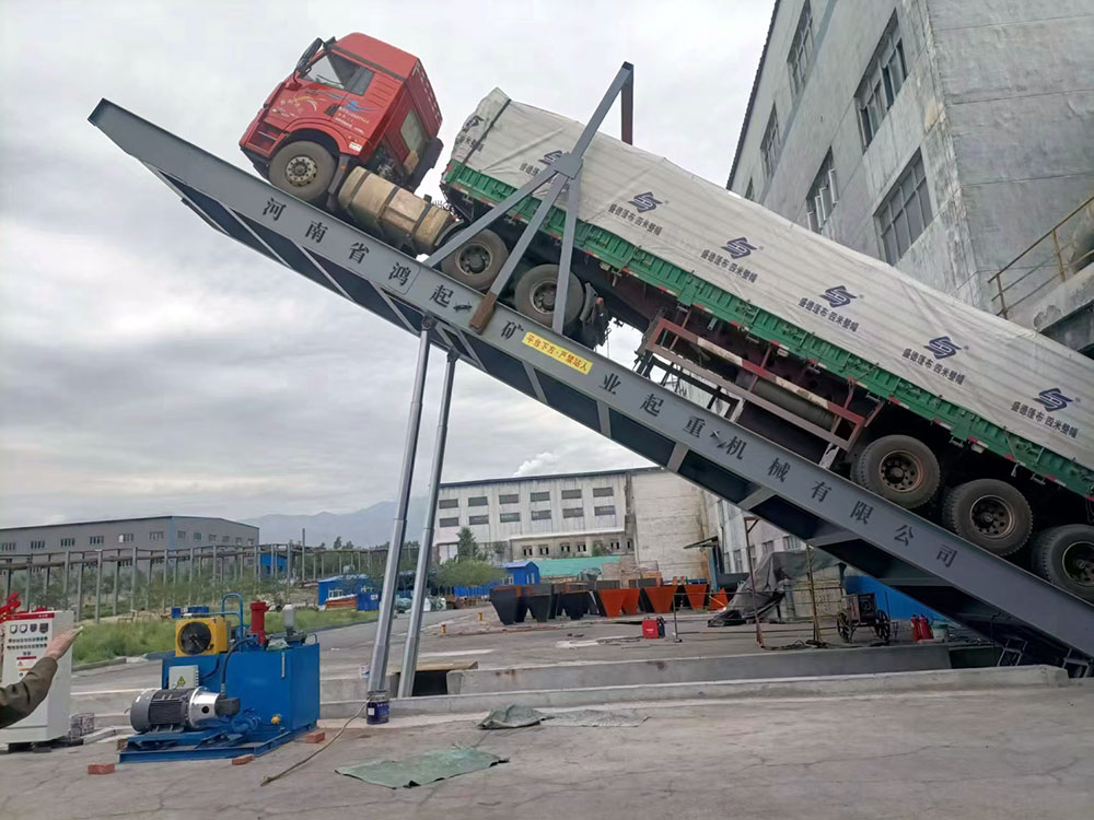 液壓翻板車